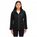Sysco Women's North End Uptown Three-Layer Light Bonded City Textured Soft Shell Jacket